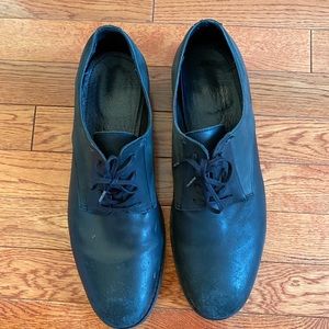 All saint leather derby shoes